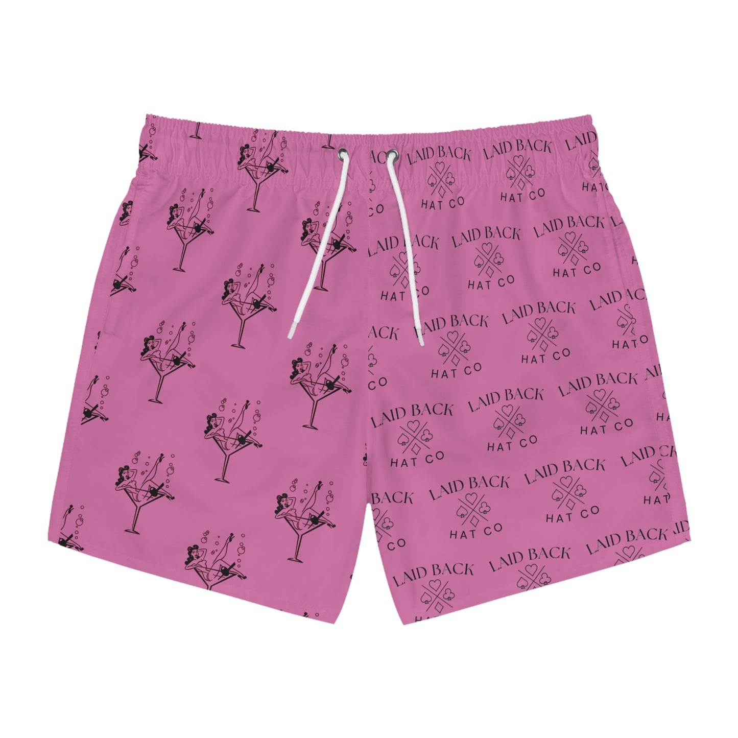 Laid Back "Martini" Swimming Trunks
