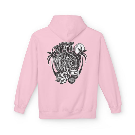 Laid Back "Triple 7" B&W Hoodie