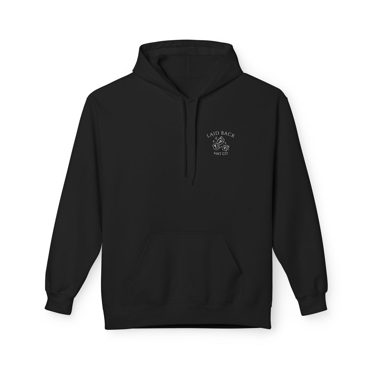 Laid Back "Triple 7" B&W Hoodie