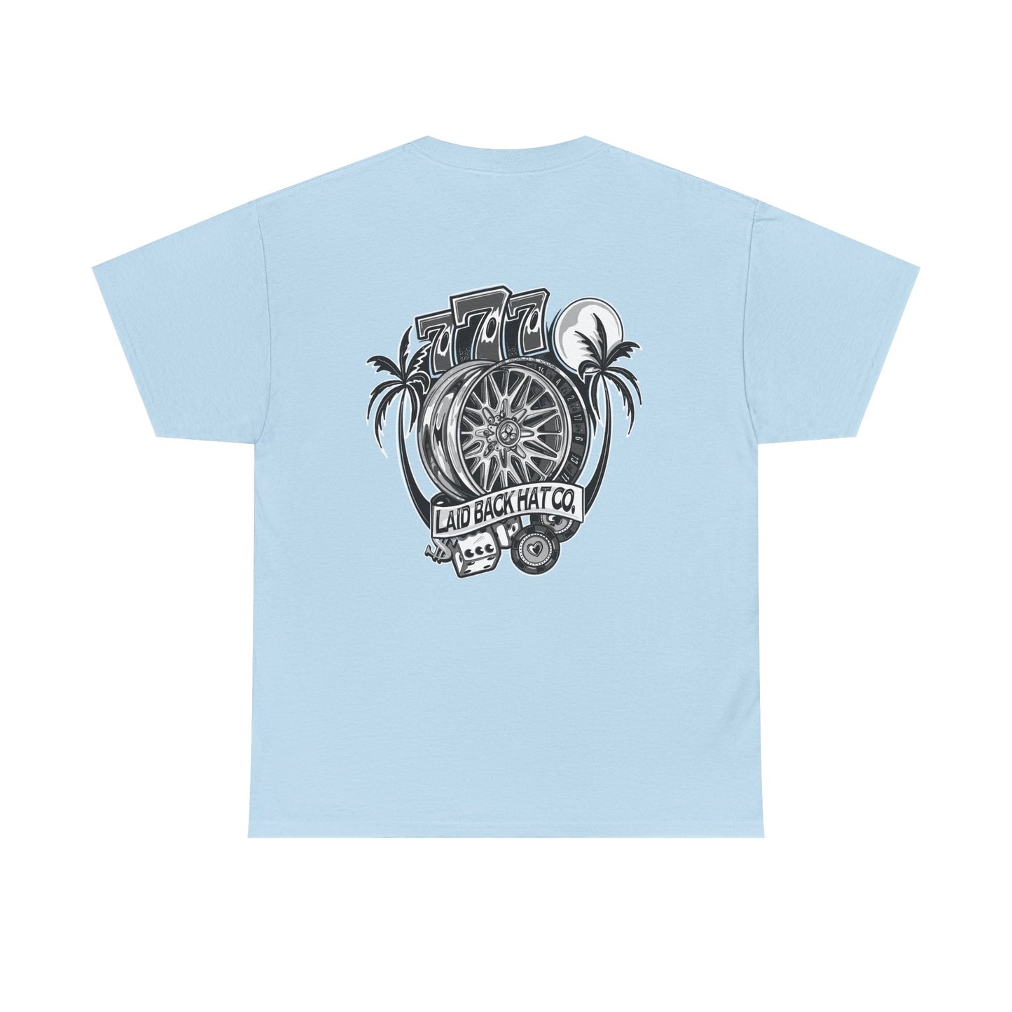 Laid Back "Triple 7" B&W T-Shirt